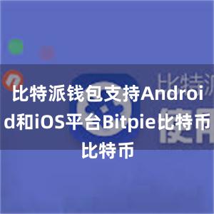 比特派钱包支持Android和iOS平台Bitpie比特币