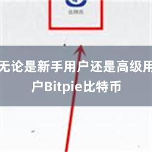 无论是新手用户还是高级用户Bitpie比特币